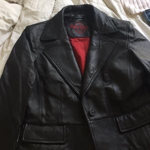 Hard Rock Cafe Leather Jacket